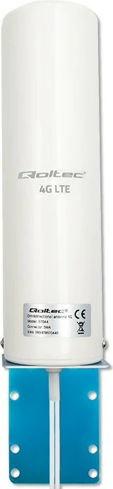 Omnidirekcijska zunanja antena Qoltec 57044 4G LTE, 5 dBi, jeklo