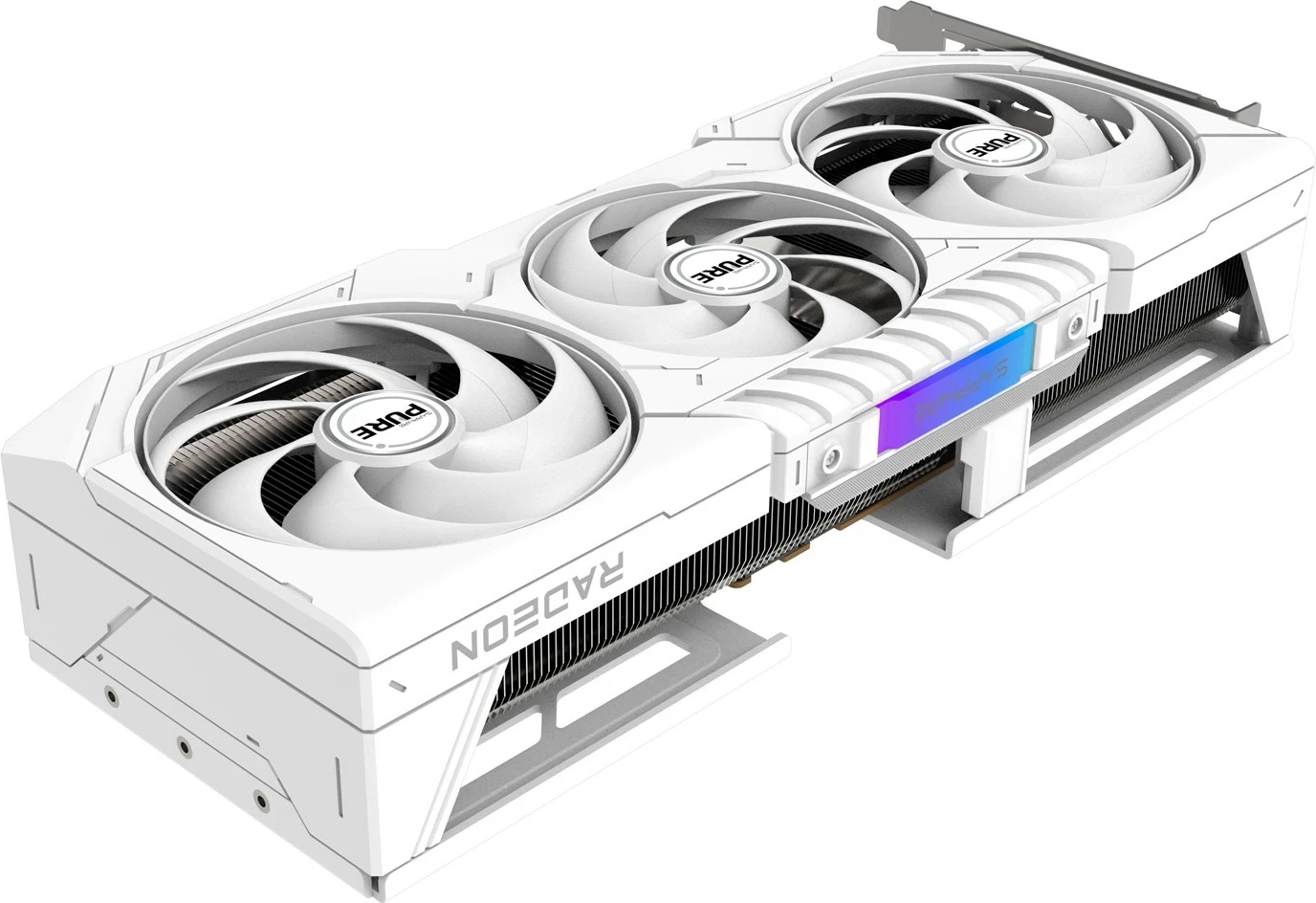 Grafična kartica Sapphire PURE Radeon RX 9070, 16 GB GDDR6, bela