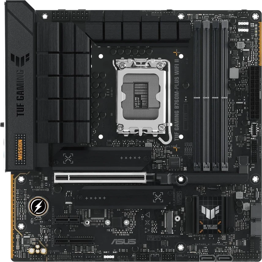 Matična plošča TUF GAMING B760M-PLUS WIFI II ASUS, LGA 1700, micro ATX