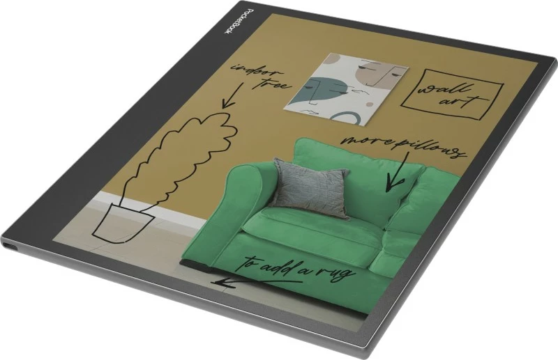 Barvni E Ink kaleido zaslon 10,3" Tablet PocketBook InkPad Eo, 64GB, 4GB RAM, Mist Grey