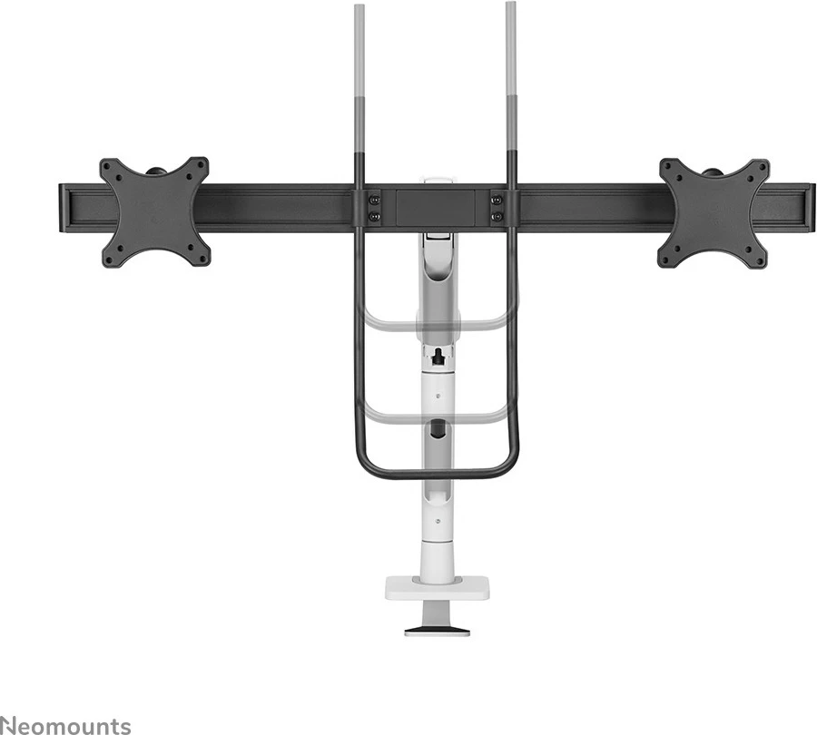 Držalo za dva monitorja Neomounts DS75S-950WH2, belo