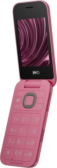 Flip telefon HMD 2660 TA-1711, Dual SIM, 128 MB, 64 MB RAM, 4G, rdeč