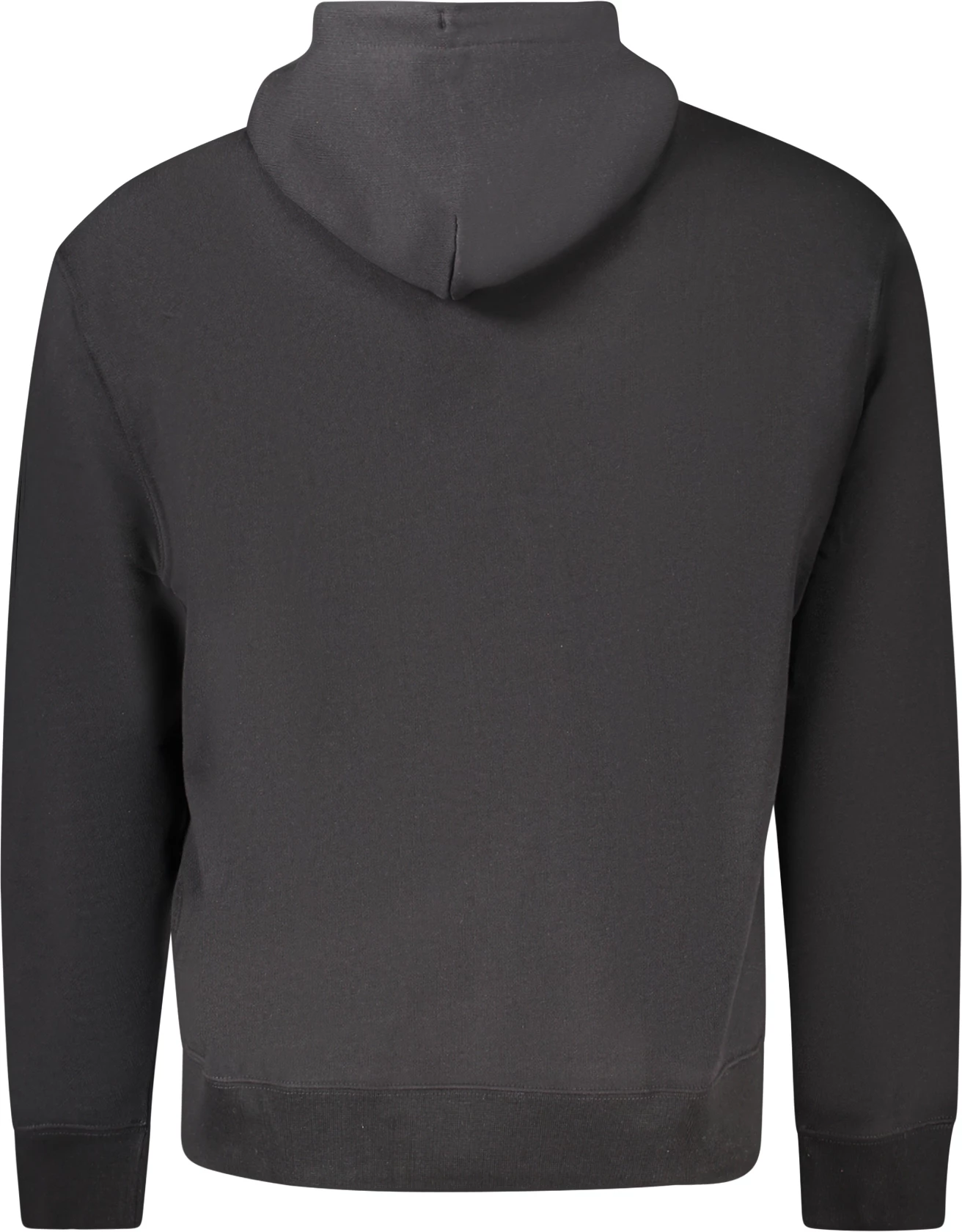 Pulover s kapuco za moške Calvin Klein, črn