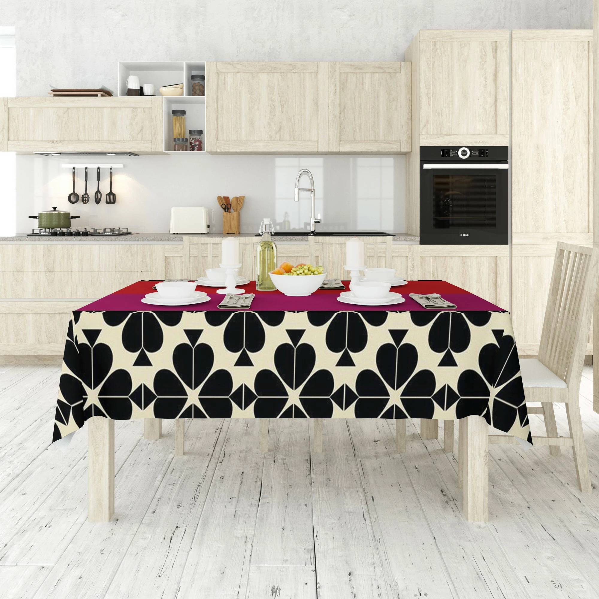 Namizni prt, večbarven Hermia, Asr-tblclt25-26, 140x180 cm