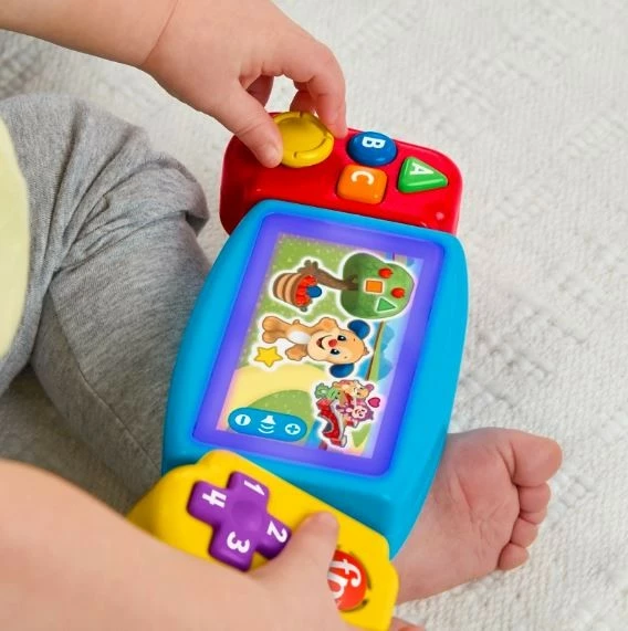 Edukativna igralna konzola Fisher Price Laugh & Learn Twist & Learn Gamer, za otroke, večbarvna