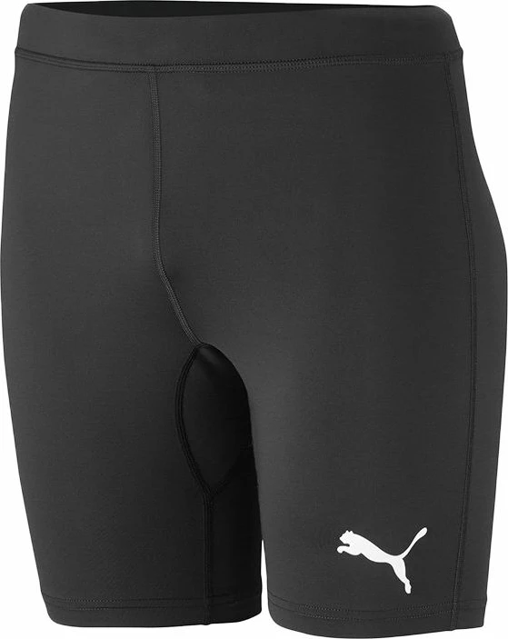 Termoaktivne ozke kratke atletske hlače za moške Puma LIGA Baselayer, črne