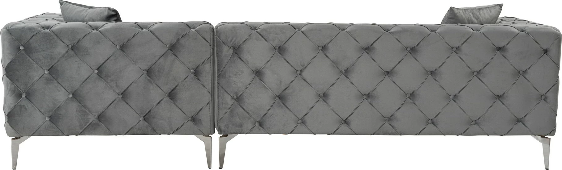 Kotna sedežna garnitura Como Eco, desni kot - Atelier del Sofa, antracit