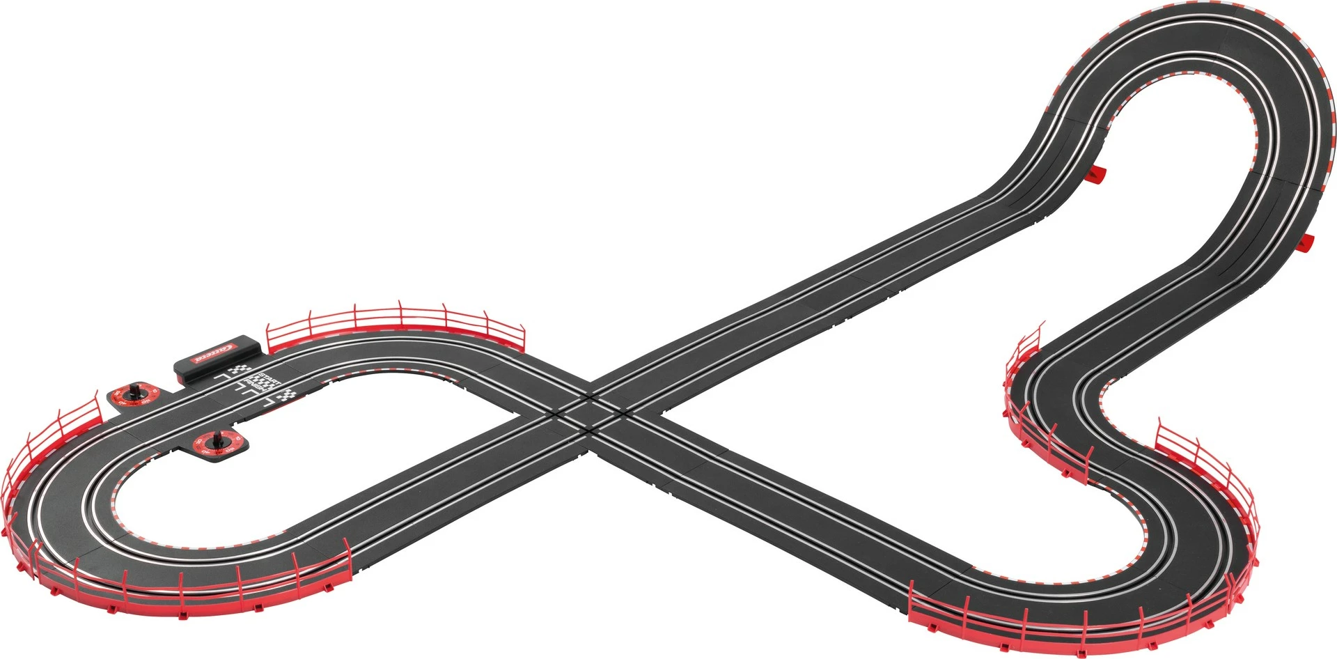 Pista za dirke 4,9 m, 2 igralca, črno/modro/rdeče Carrera 20062582