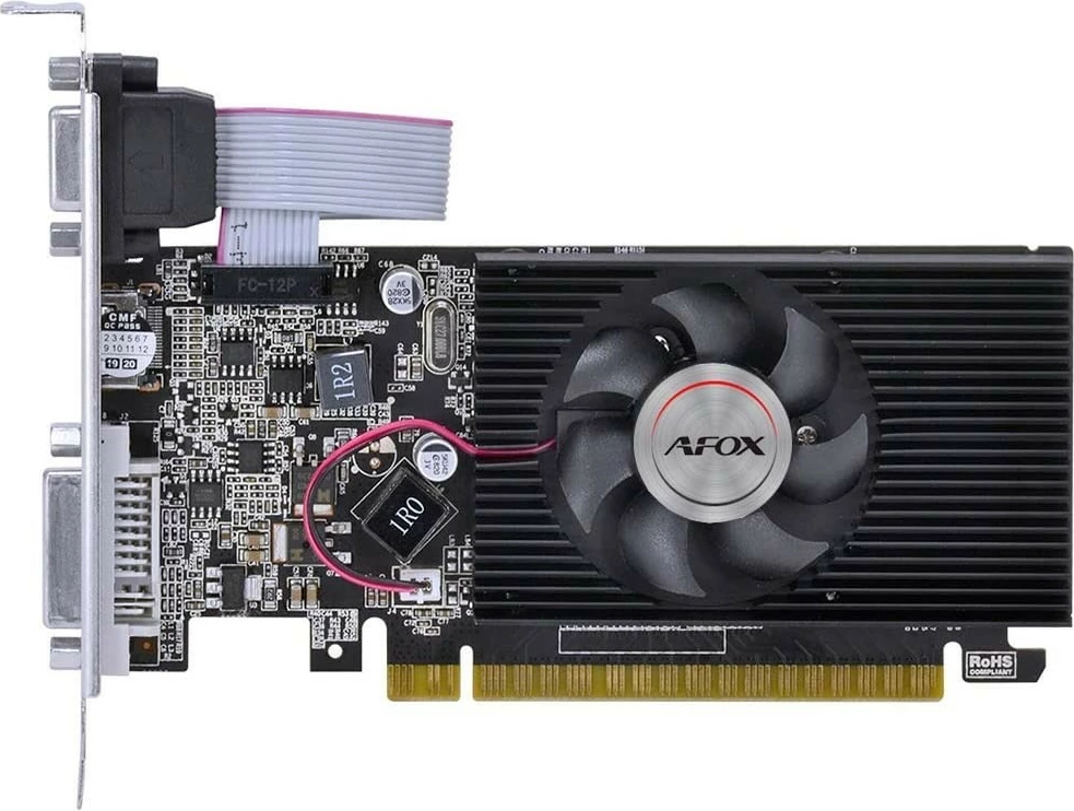 Grafična kartica AFOX GeForce GT 210, 512MB DDR3, PCI-E, DVI HDMI VGA, nizkoprofilna
