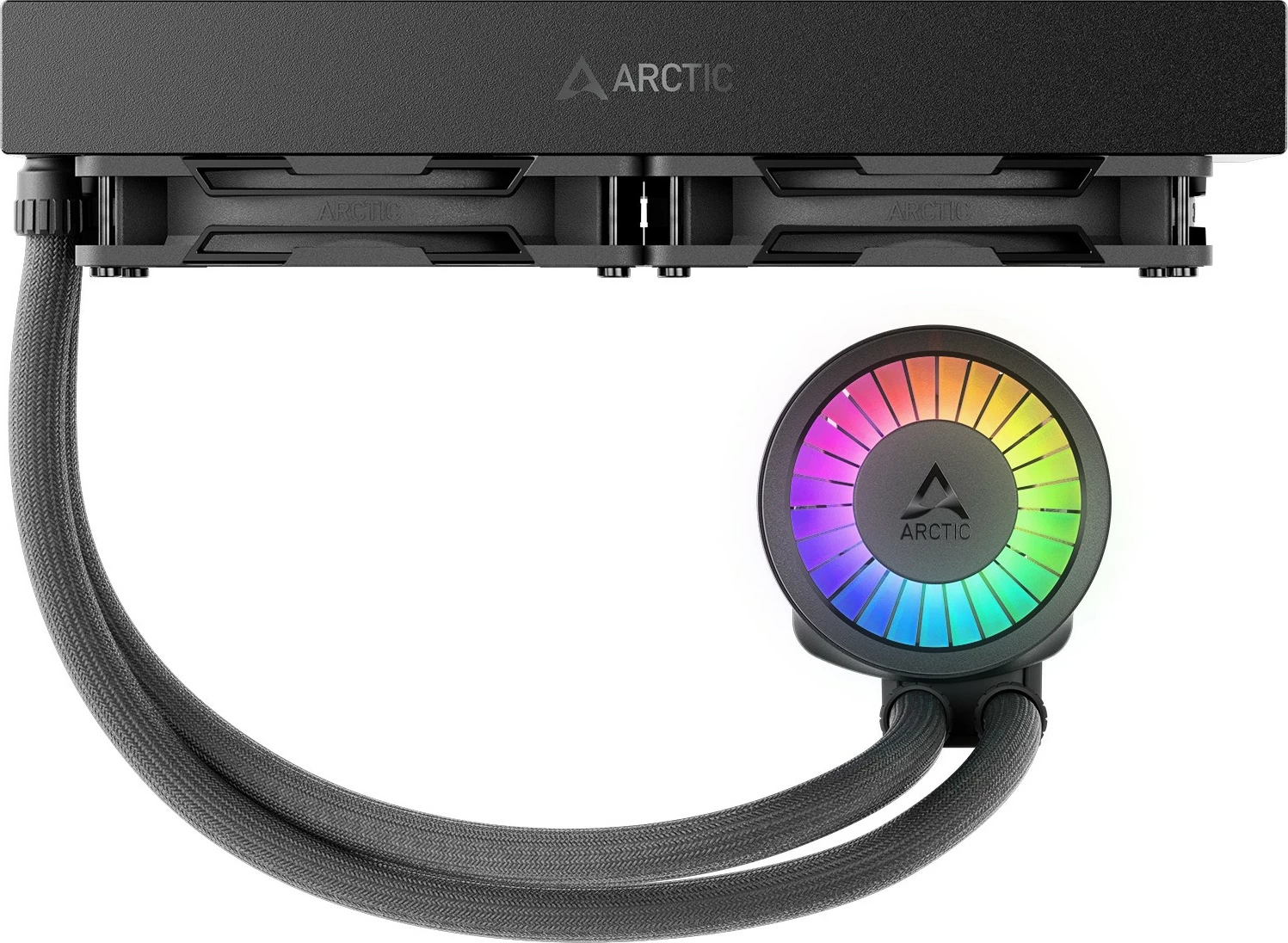 Vodeni hladilnik 280 mm z A-RGB osvetlitvijo, ARCTIC Liquid Freezer III Pro 280 A-RGB