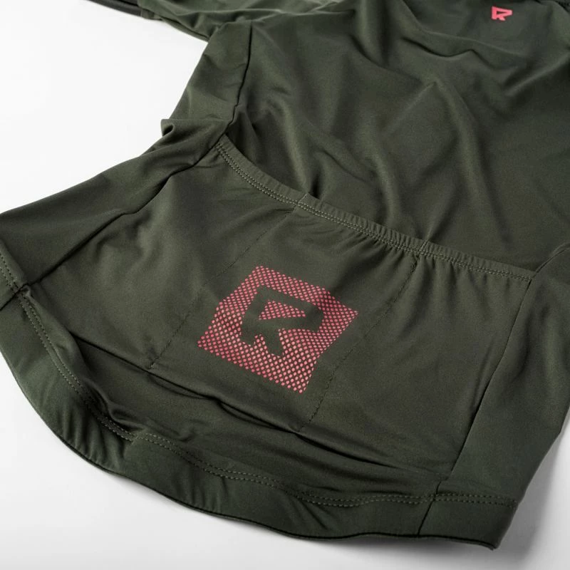 Kolesarska majica za otroke Radvik, črna