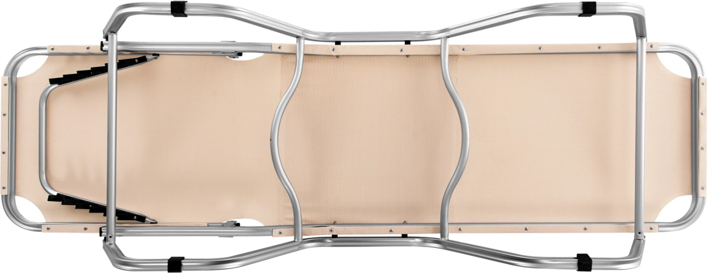 Profesionalno ležalnik iz aluminija FH5071.60 krem barve 60x195x30 cm