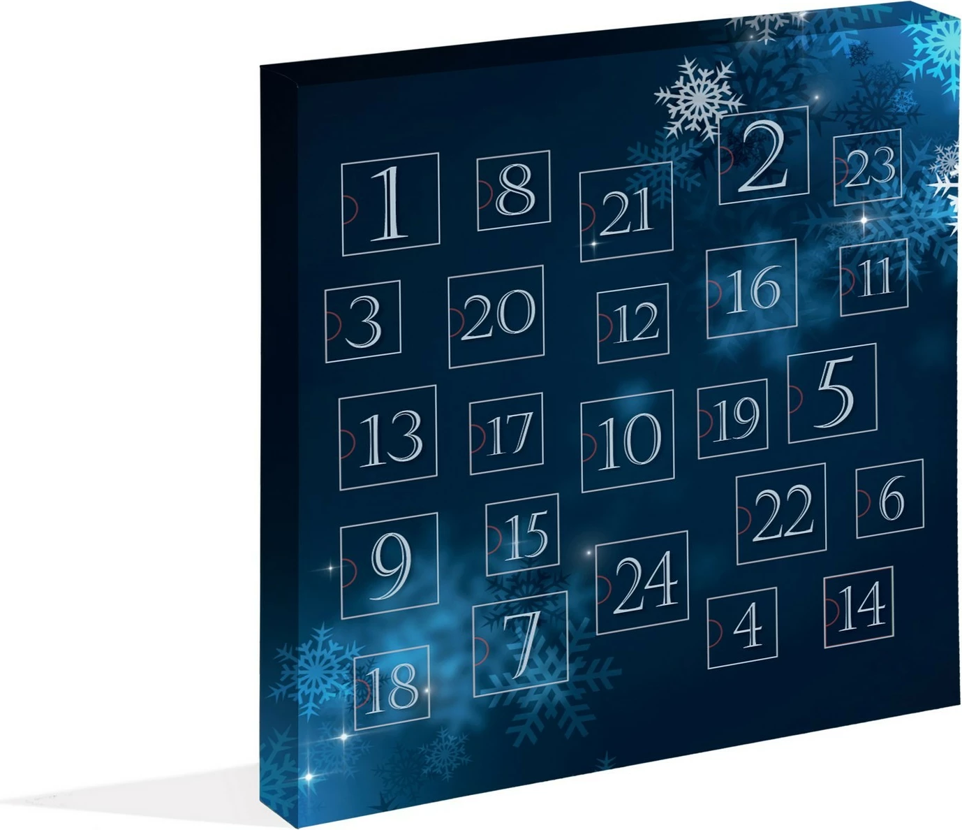 Kalendar adventa za srebrni nakit, Elika Silver, set