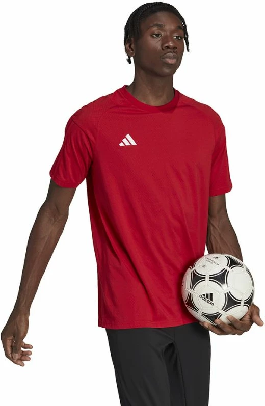 Rdeča majica adidas za moške