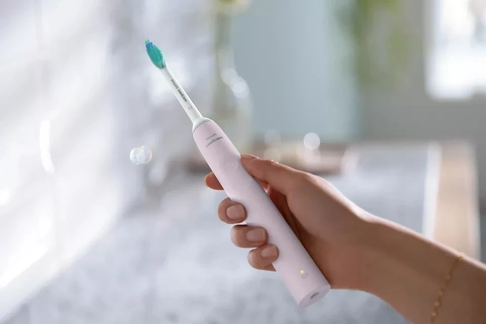 Sončna/sonična zobna ščetka Philips Sonicare HX3651/11, roza