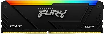 RAM pomnilnik FURY Beast RGB Kingston 64GB (4x16GB) DDR4 3600MT/s