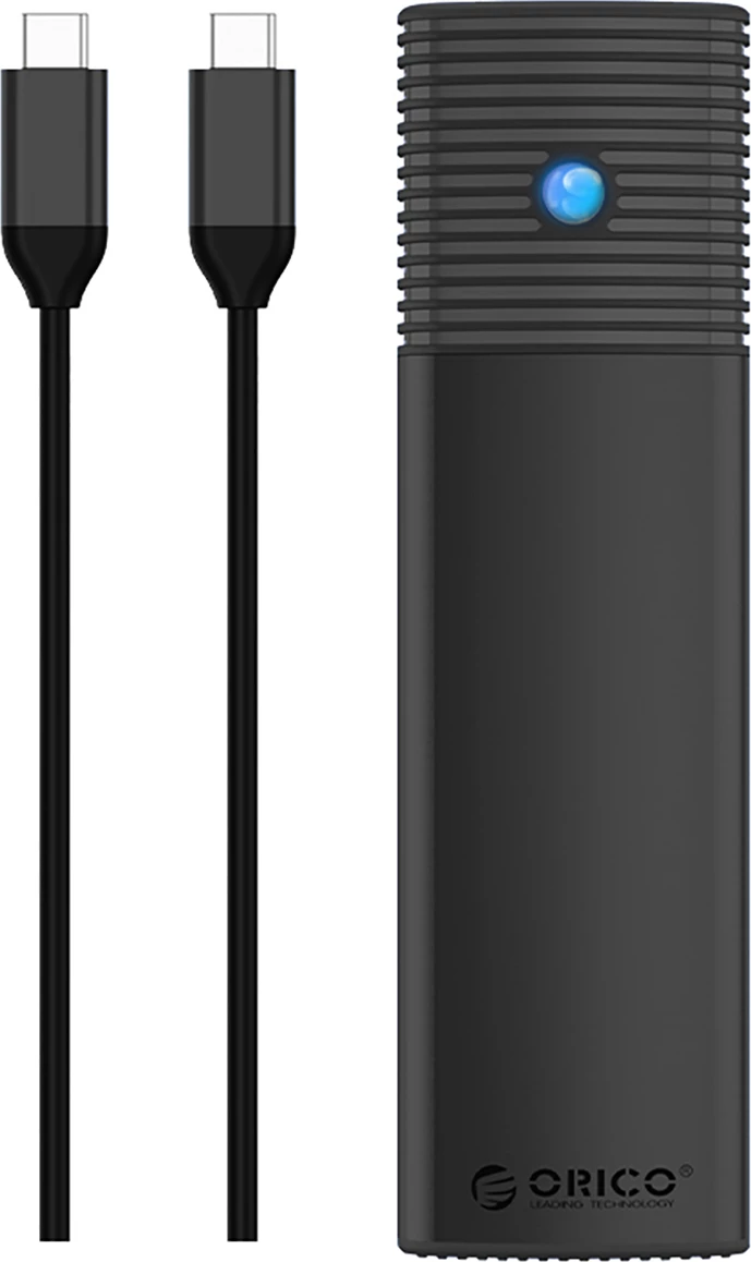 Računalniško ohišje za SSD M.2 NGFF SATA, USB-C 5 Gb/s, črno, Orico PWM2