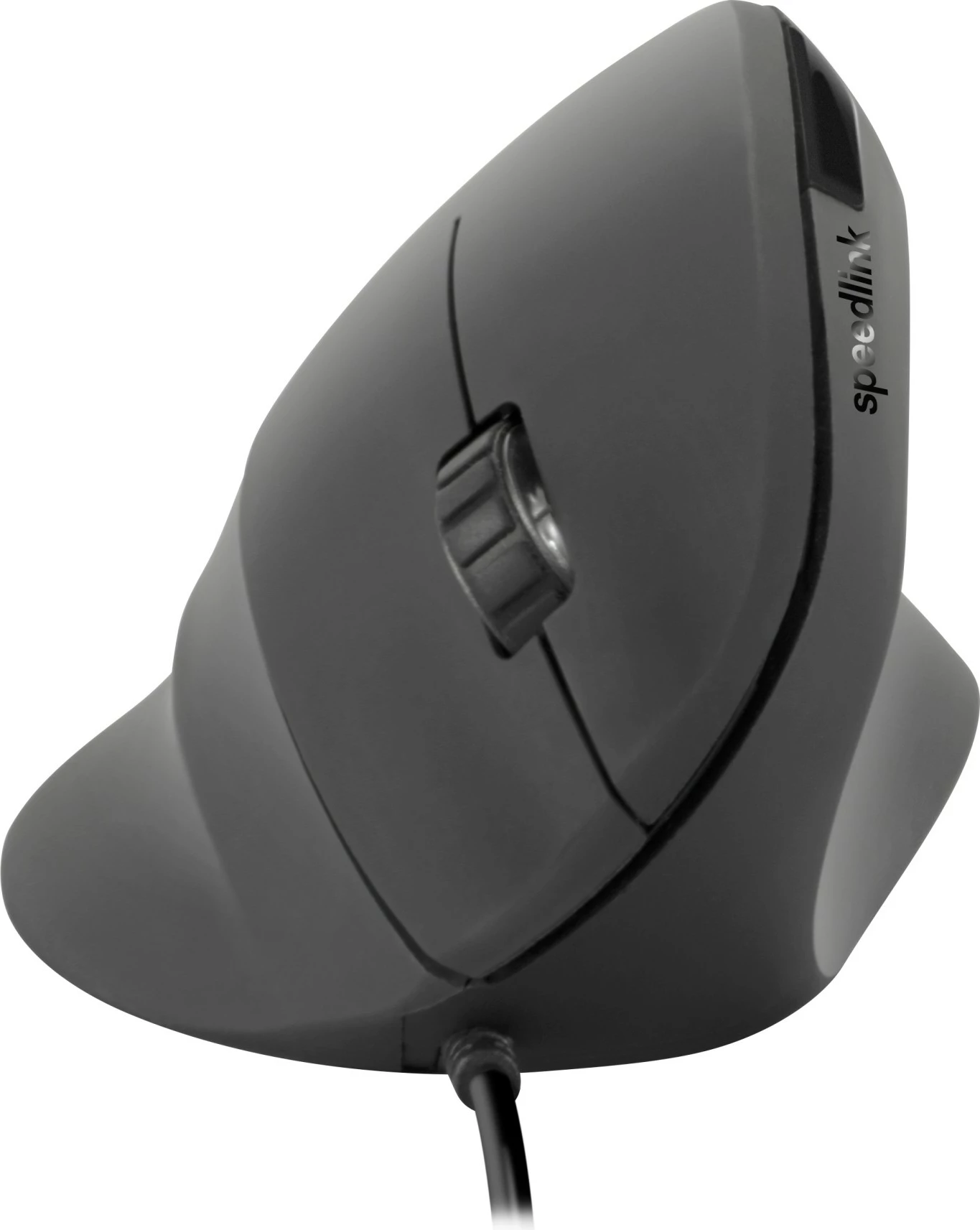 Optični vertikalni miška Speedlink PIAVO, 2400 DPI, USB Type-A, črna