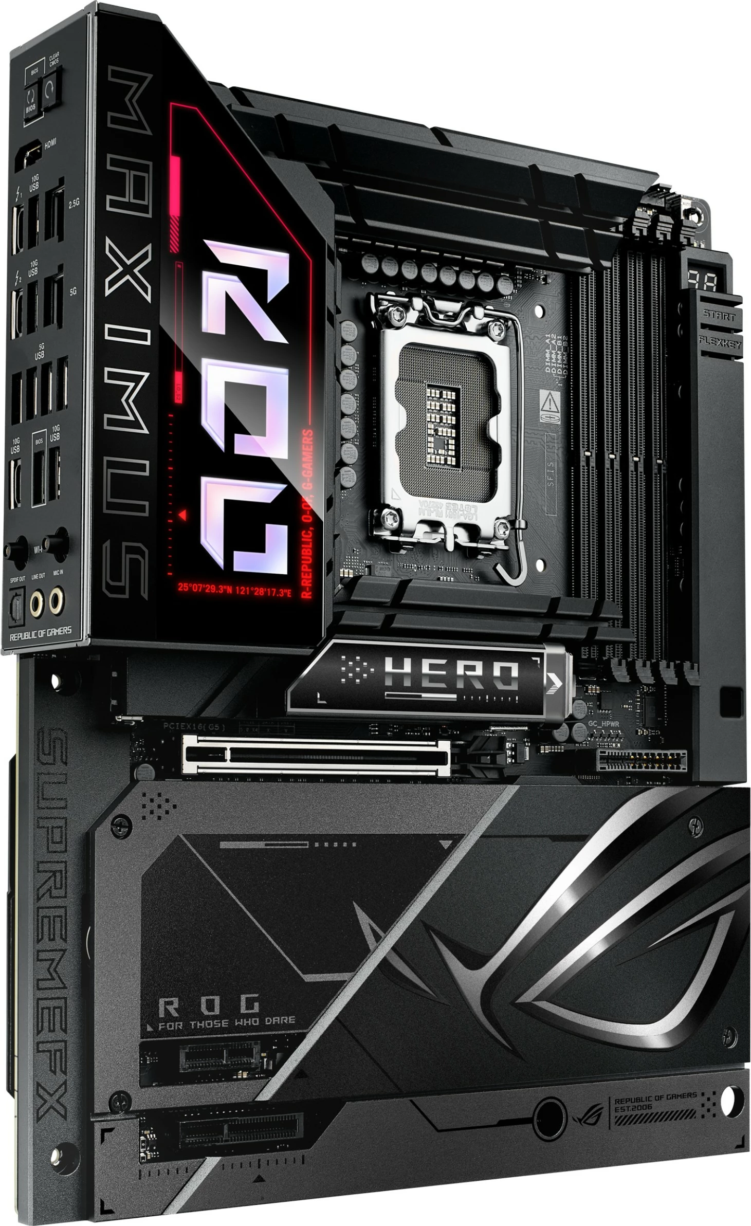 Matična plošča ASUS ROG MAXIMUS Z890 HERO BTF, Intel, LGA 1851, DDR5, 256 GB