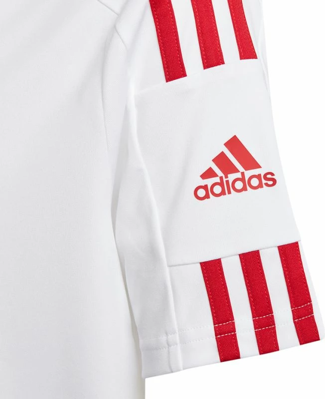Nogometna majica za otroke adidas, bela