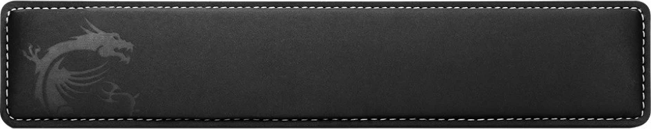 Ergonomska podloga za zapestje za polno tipkovnico MSI Vigor WR01, črna