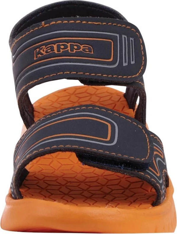 Sandali za fante Kappa, temno modri in oranžni