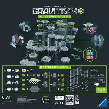 Set za dirke z žogicami Ravensburger GraviTrax PRO Starter-Set Vertical, večbarven
