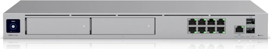 Upravljan preklopnik UniFi Dream Machine Pro Max Ubiquiti, 2,5G Ethernet, siv