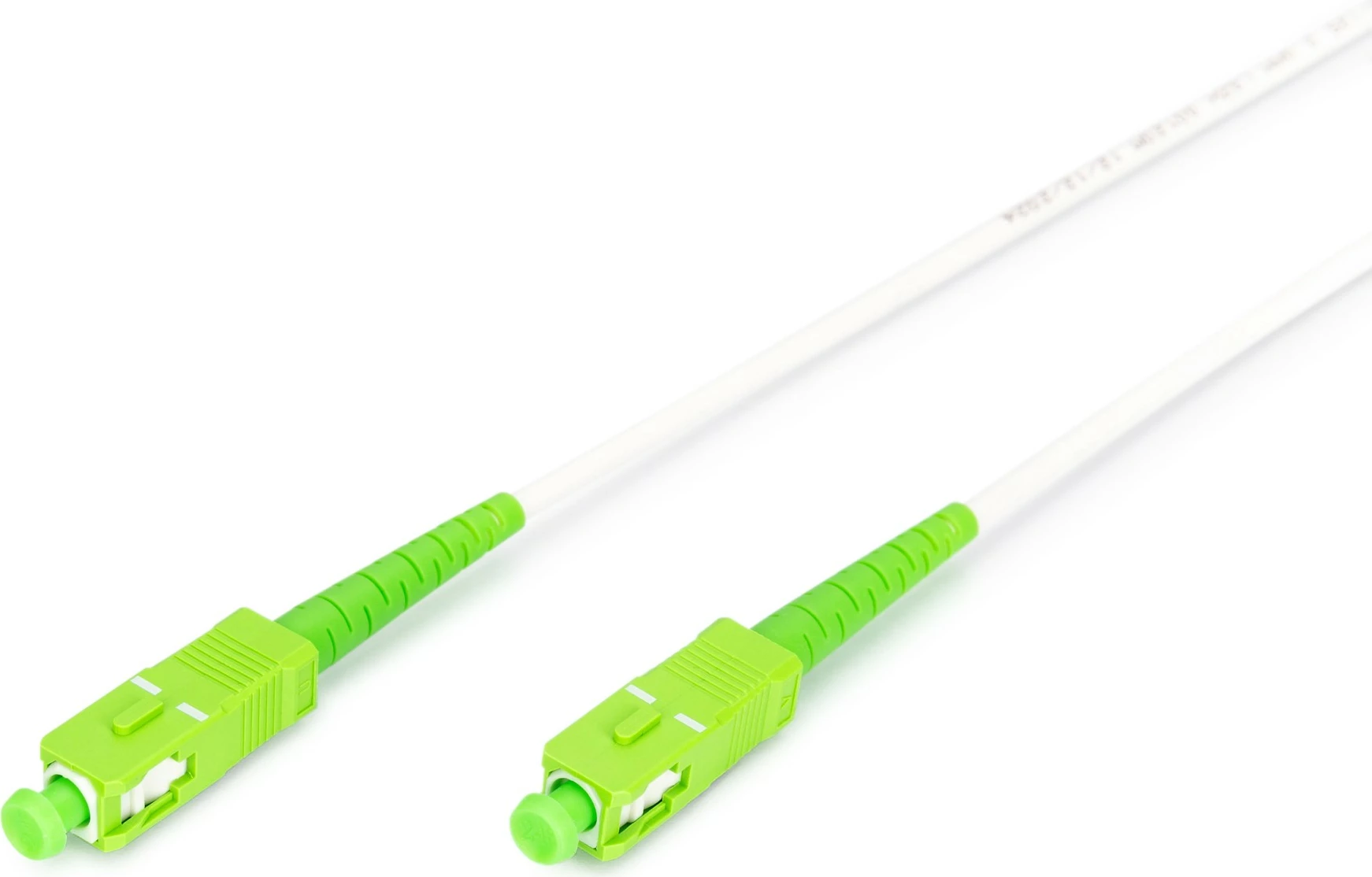 Optični kabel Digitus LWL Patchkabel SCA-SCA 1 m, enomodni, zeleno/bel