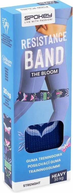 Elastični trak za vaje Spokey, modra
