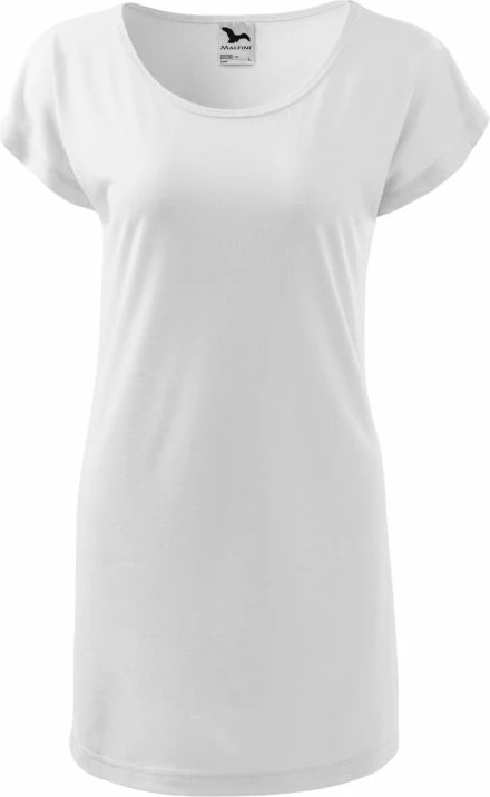 Obleka Love Dress W MLI-12300, Malfini, bela, za ženske