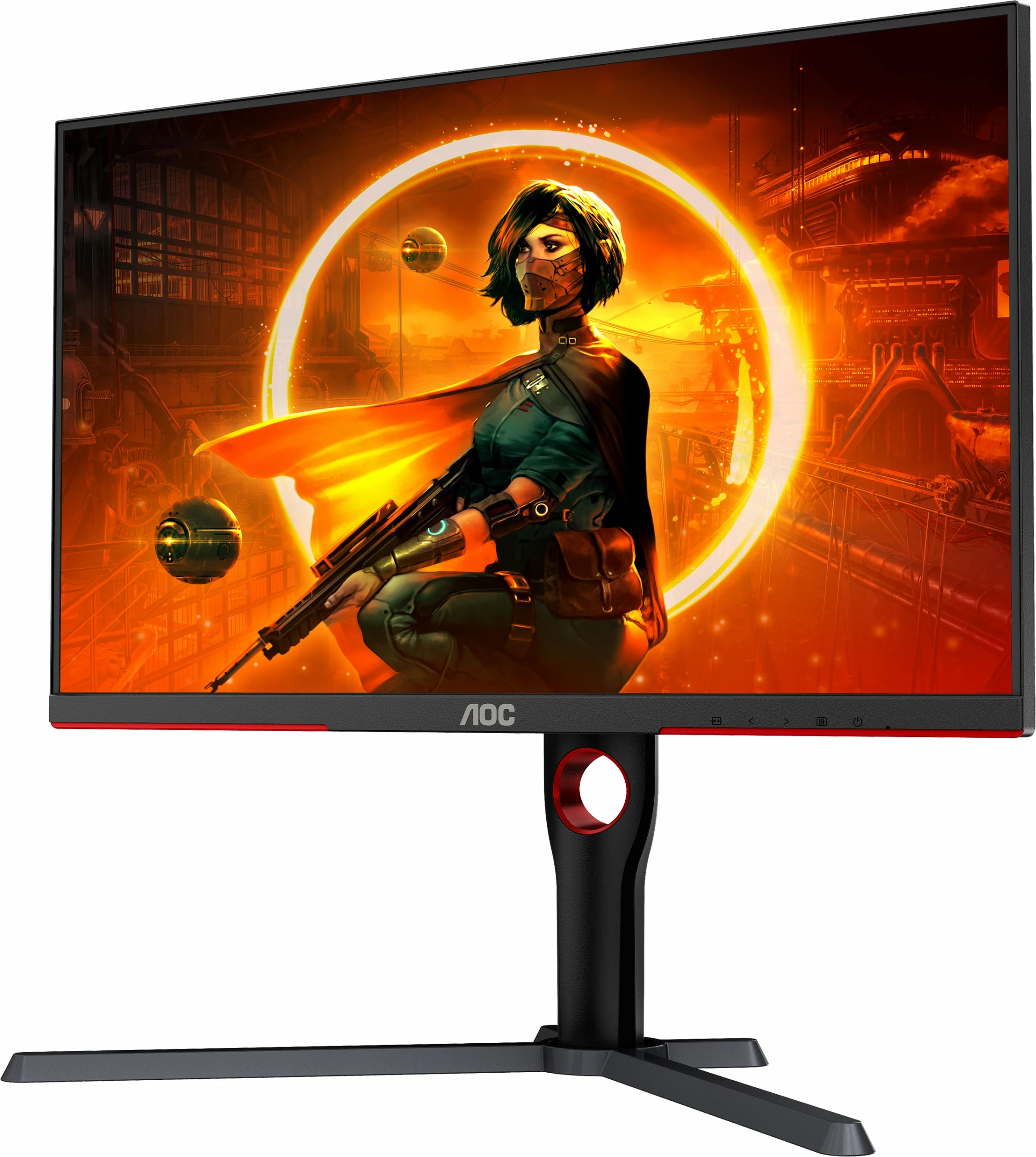 Gaming monitor AOC Q27G3XMN/BK, 27", 2560 x 1440 (2K), črn