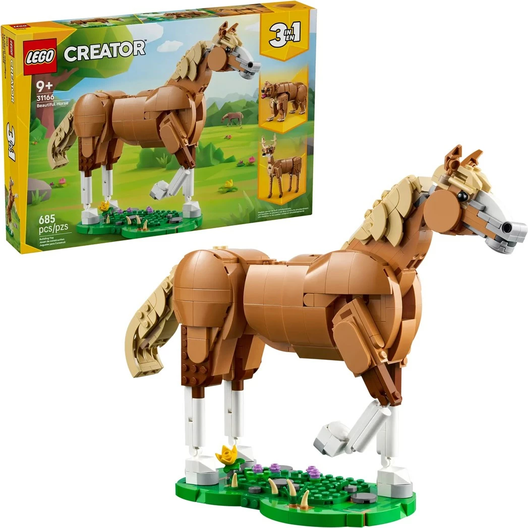 Lep konj, LEGO Creator 3 v 1 31166, 685 kosov