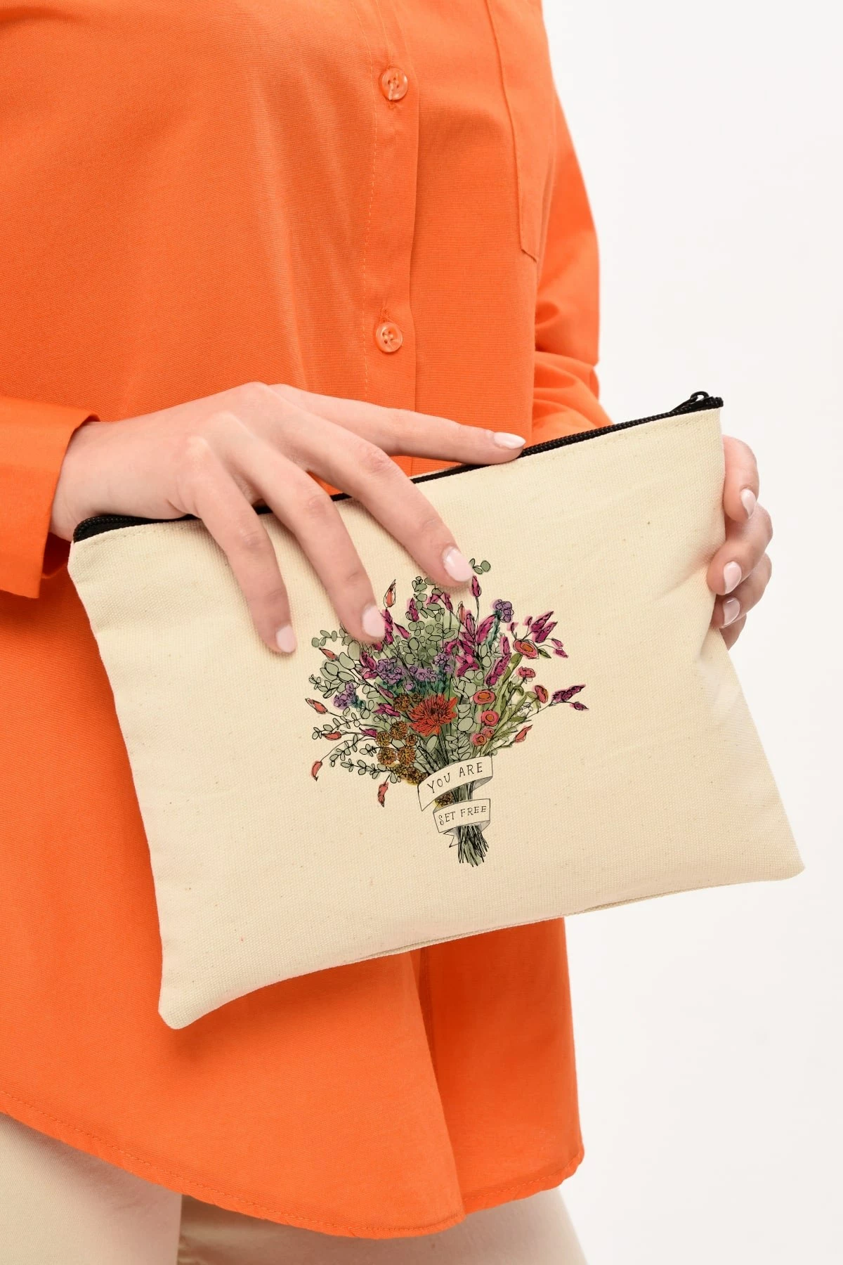 Kozmetična torbica, krem, 25x18 cm, Zoozie Bags 0745