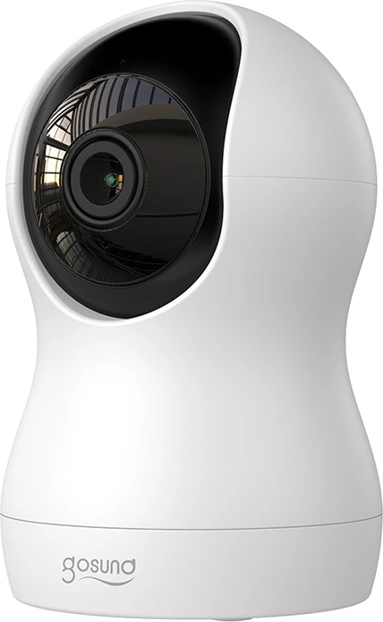 Notranja IP kamera Gosund IPC2, 3MP, Wi-Fi, vrtljiva, bela