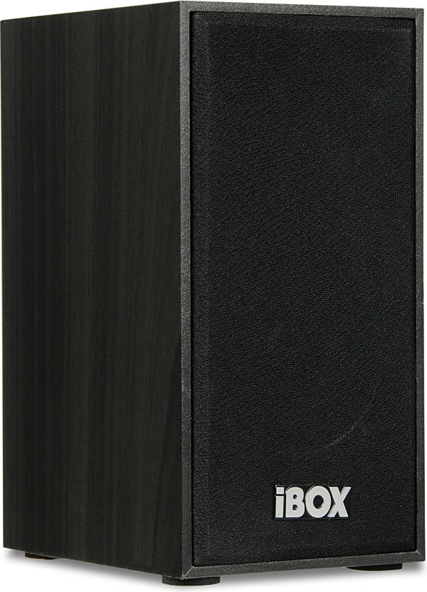 Altoparlantni komplet 2.0 iz črnega lesa, iBOX IGLSP1B