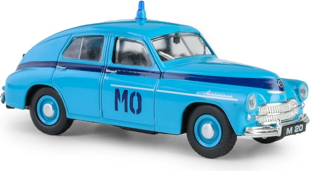 Model avtomobila Daffi PRL Warsaw M-20 MO, 1:43, modra