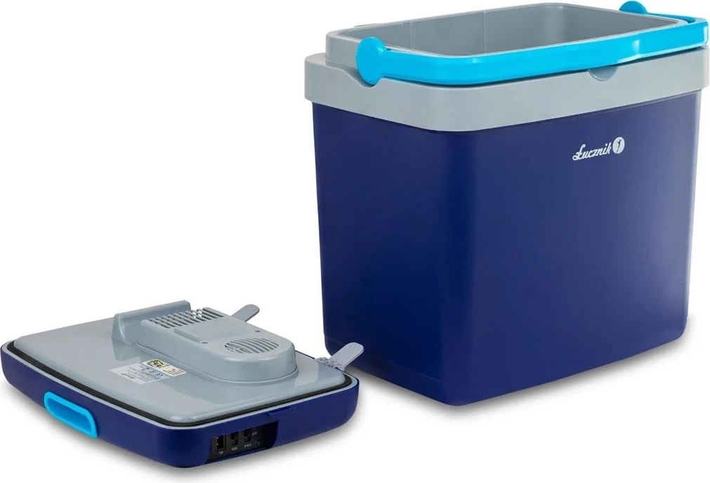 Prenosni hladilnik za avto Łucznik CBX-33 Cool&Go XL 33L, moder