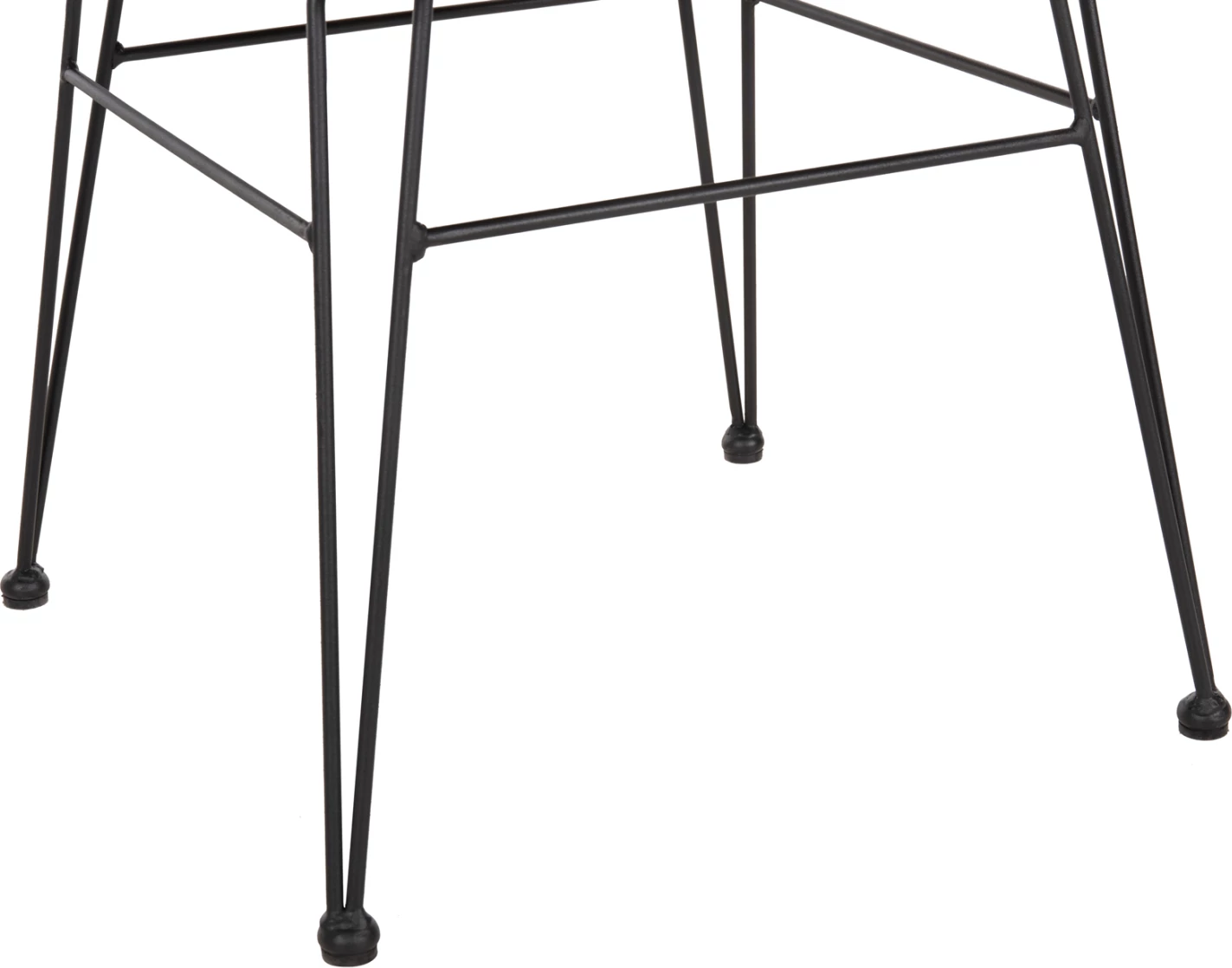 Vrtni naslanjač ALLEGRA FH5456.11 kovina in blazina črna-pletena bež 58x61x81Hcm