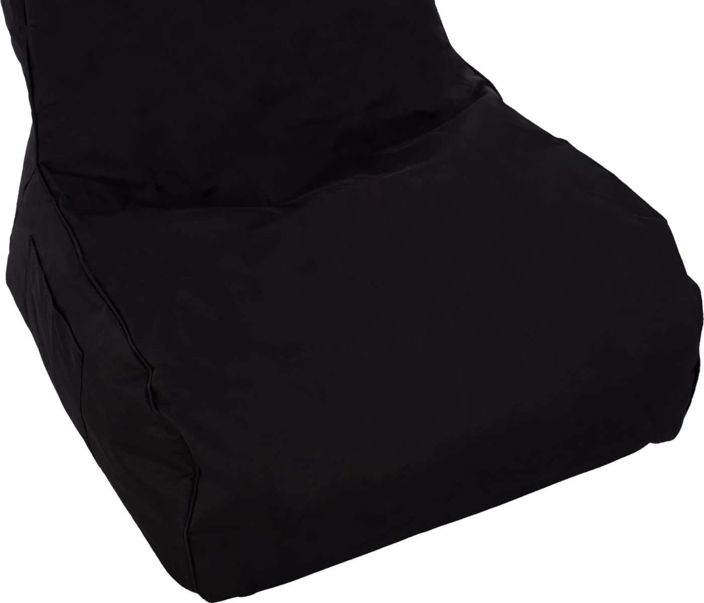 Zunanja fotelja, črna, z UV zaščito, 81x78x73 cm