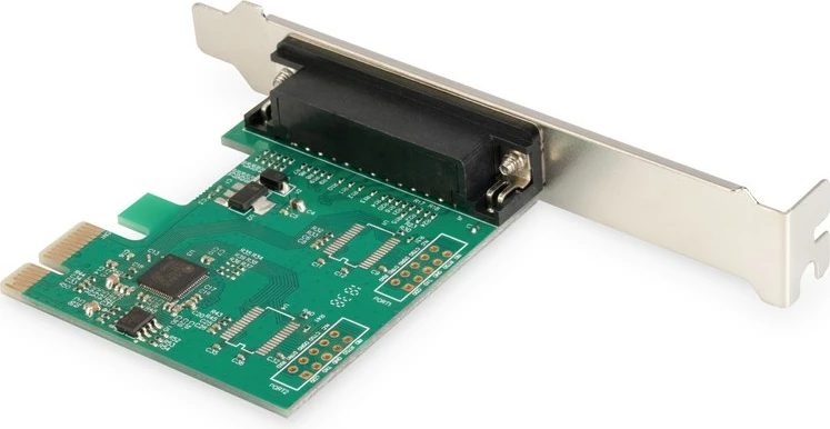 Razširitvena enota PCI Express z 1x LPT (DB25), chipset ASIX99100, nizki profil — Digitus DS-30020-1