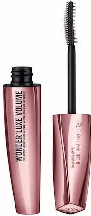 Maskara za volumen Rimmel Wonder Luxe Volume 002 Brown Black, 11 ml