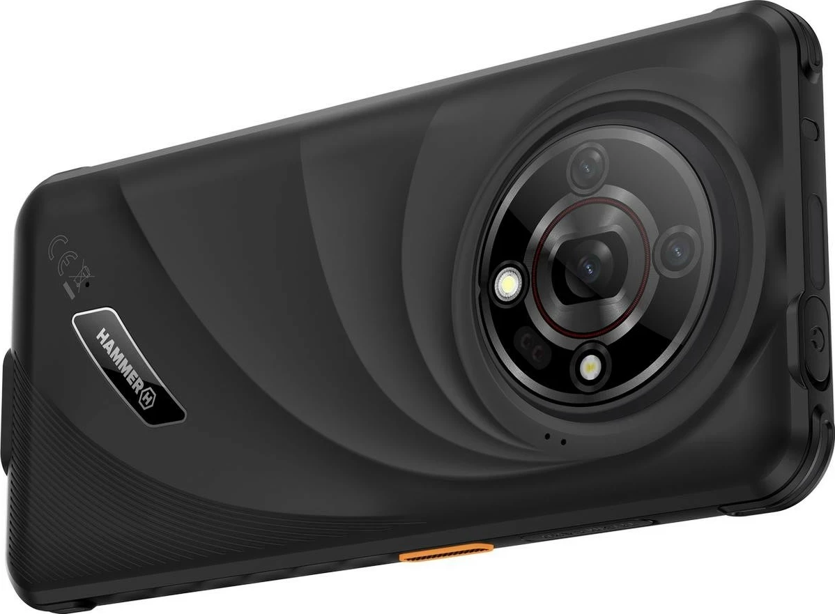 Robusten pametni telefon myPhone Hammer Iron 6 5G, 8/256GB, črn