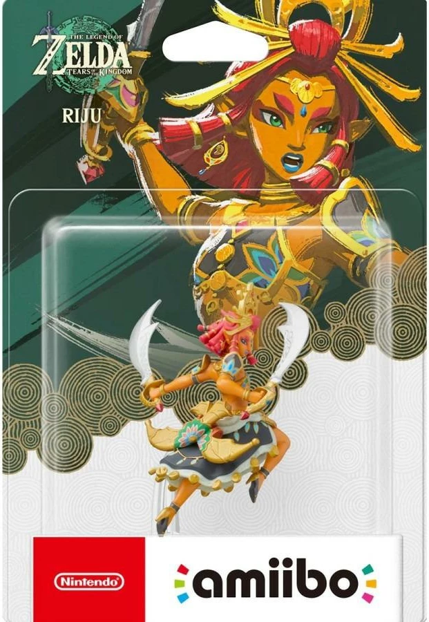 Figura Amiibo Riju, Nintendo Zelda: Tears of the Kingdom