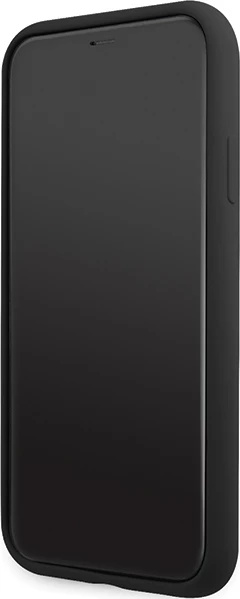 Zaščitni ovitek za iPhone 11/XR 6.1", silikon, črn Karl Lagerfeld KLHCN61SKSVGK