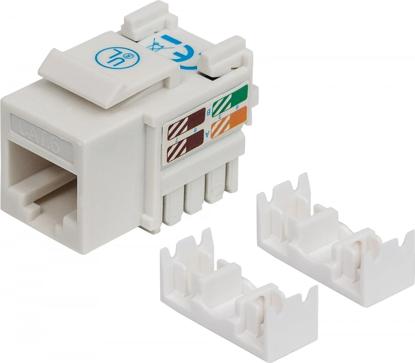 Modul za RJ45 UTP Cat6, bel — Intellinet
