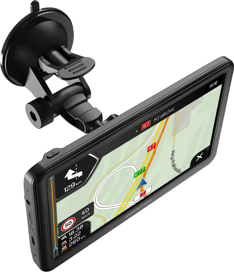 Navigacijski GPS za avto/kamion, MODECOM FreeWAY CX 7.0 iGO, 7" TFT, 8 GB, 256 MB RAM, microSD, Evropa, enoletna posodobitev