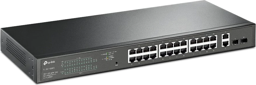 Pametno 28-portno stikalo, črno TP-Link