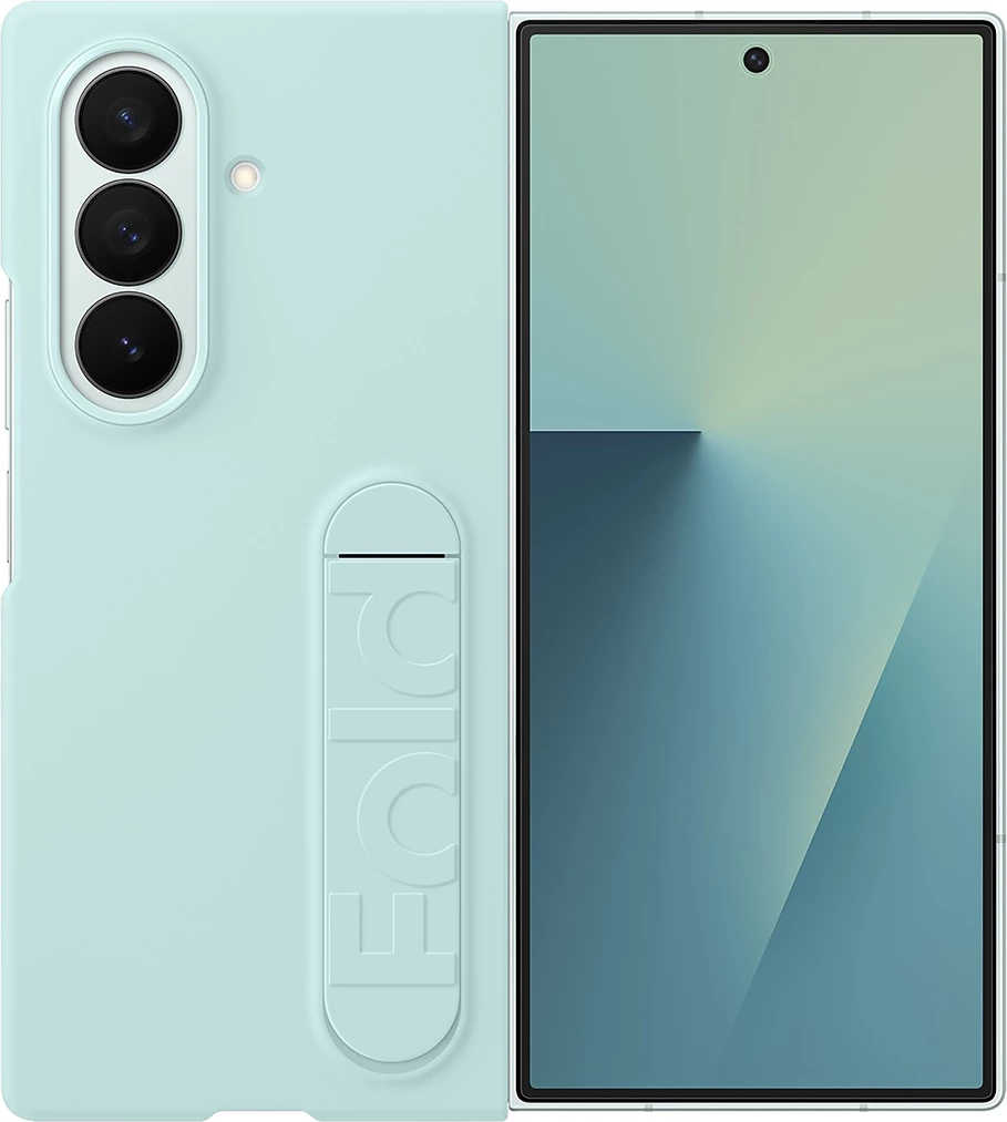 Silikonski ovitek za telefon Samsung Galaxy Z Fold7, svetlo modra