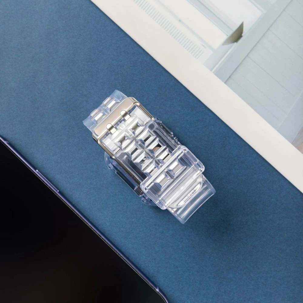 Zaščitni ovitek in pašček Hurtel za Apple Watch 42mm, rožnat
